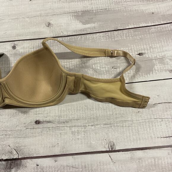 Le Mystere Bra Tisha Womens 34A Nude Beige Underwire T-Shirt L’ Image #955 NEW - Picture 11 of 11